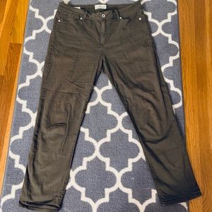 Olive Green Lucky Brand Jeans